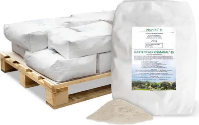 Produktbild von Ostrauer Kalkwerke GmbH Osmakal Magnesiumkalk 85 25kg x 12 Sack 300kg Palette