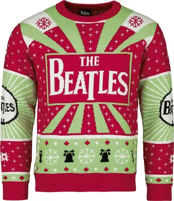 Produktbild von The Beatles Weihnachtspullover Herren Holiday Sweater 2026 multicolor L