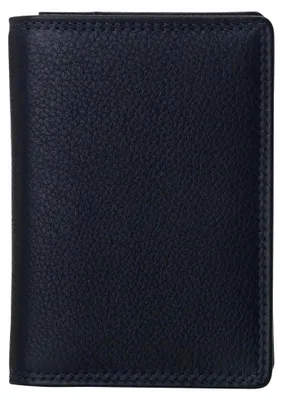 Produktbild von Visitenkartenetui Ausweisetui Personalausweis Ausweishülle Leder Damen Ausweistasche Herren Passport Cover RFID-Schutz ohne Münzfach (841)