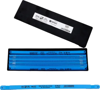 Obrázok produktu pre Bimetalový pílový kotúč HSS, jednostranný, modrý, 300 x 13 x 0,63 mm, 32 zubov