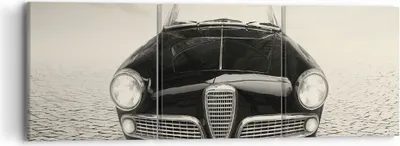 Produktbild von Bild auf Leinwand - Leinwandbild - 3 Teile - Alpha Romeo Giuletta - 90x30cm - Wand Bild - Wanddeko - Wandbilder - Leinwanddruck - Bilder - Wanddekoration - Leinwand bilder - Wandbild - CA90x30-4210