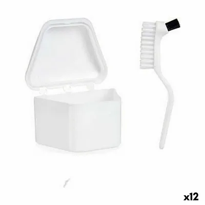 Image de Set pour prothèses dentaires Blanc Polypropylène (12 pièces)