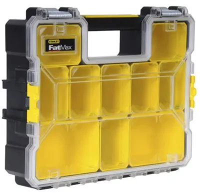 Immagine prodotto di STANLEY FATMAX, organizer professionale per utensili (45 x 12 x 36 cm), con scomparti profondi e dotato di