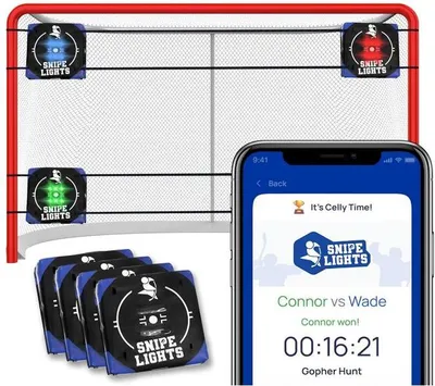 Obrázok produktu pre Snipe Lights – Interaktívna hokejová strelecká tréningová súprava, veľkosť: STANDARD