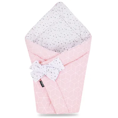 Obrázek produktu pro Bellochi 2in1 Baby Impact Stropy dítě croissant - 100% bavlněná plena strop - 75 x 75 cm - pro kočárky, dětské lůžko nebo dětské sedadlo - po celý rok - Öko -tex certifikováno - Aurora