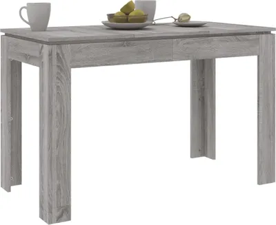 Produktbild von "im Sonderangebot"Esstisch für 2-4 Personen - CLORIS - Küchentisch - Grau Sonoma 120x60x76 cm Holzwerkstoff - DEMöbel5505501