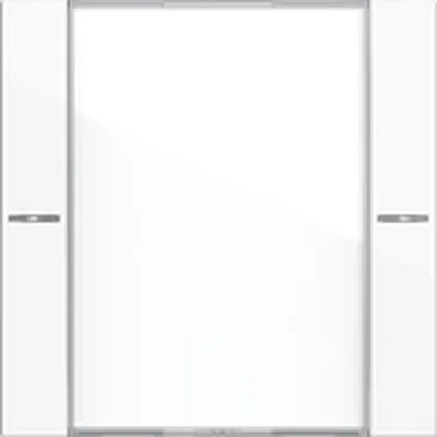 Produktbild von Gira Wippenset 1f BSF Tastsens.4 System 55 Kl ar/Reinweiß, 1 Stk.