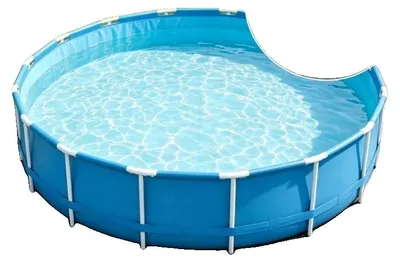 Produktbild von Poolliner-Unterlage, Hellgrau, Ø500 cm, Schwerlast, Langlebig, Einfach zu Reinigen