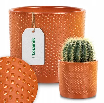 Produktbild von Ceramik Miedziana Ceramiczna Osłonka na Kwiaty 13cm