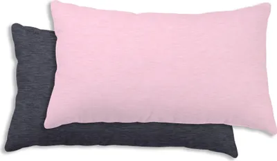 Produktbild von Winter Bettwäsche Biber Meliert Baumwolle Flanell Kuschelig Flauschig Warm Weich Modern, Größe:2er Pack 40x80 cm, Farbe:rosa / anthrazit