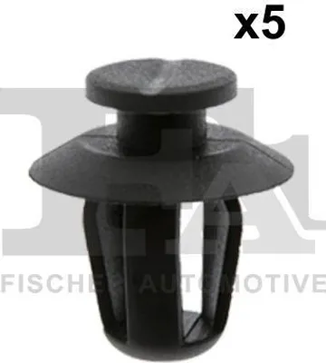 Obrázok produktu pre 5x FA1 Clip ozdobná / ochranná lišta 21-40025.5 vhodná pre PEUGEOT 206 hatchback (2A/C) 19 mm