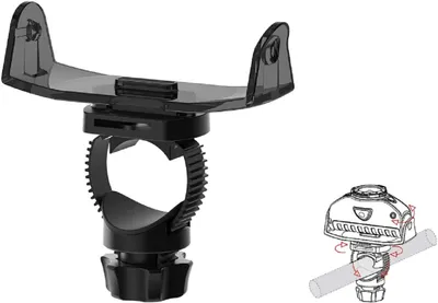 Image de Stirnlampen Fahrradhalterung MH11, IH11R 83mm Breite