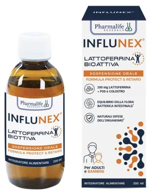 Immagine prodotto di Influnex Lattoferrina Bioattiva 200 Ml
