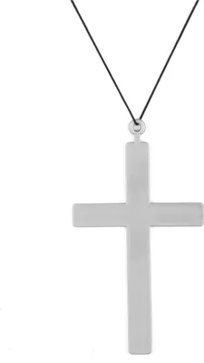 Produktbild von Mönchskreuz Nonnenkreuz silber - Einheitsgröße
