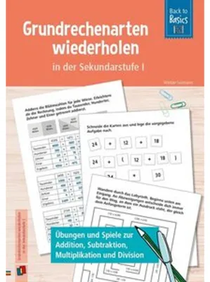 Obrázok produktu pre Grundrechenarten wiederholen in der Sekundarstufe I