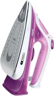 Zdjęcie produktu dla Żelazko parowe BRAUN Freestyle 3, 2400 W, Stopa SuperCéramic, Pojemność zbiornika 270 ml, System samooczyszczania, Różowo-białe