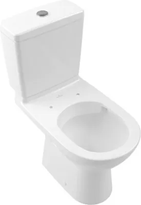 Produktbild von Stand-WC O.NOVO tief, 360 x 670 mm, splrandlos, DirectF ja wei wei