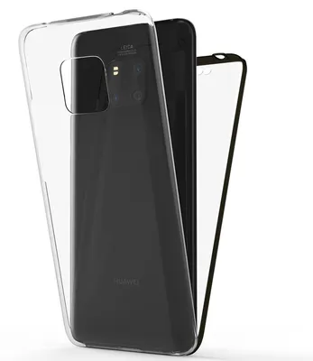 Obrázek produktu pro NALIA 360° pouzdro na mobilní telefon pro Huawei Mate20 Pro, Full Cover Case Bumper Case Black