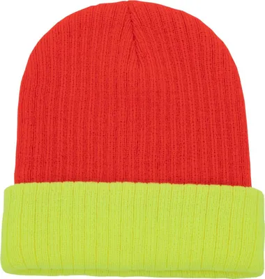 Produktbild von Korntex KXST | Two-Tone Beanie - Farbe: Orange/Yellow - Größe: One Size