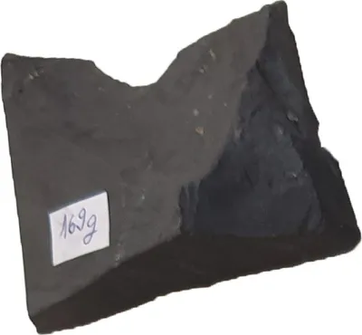 Obrázok produktu pre Veľký šungitový kameň 160g-169g, ochrana pred žiarením a elektromagnetickou energiou, liečivá energia