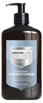 Produktbild von Arganicare, Biotin, Haarspü lung, Krä ftigend und reparierend, 400 ml