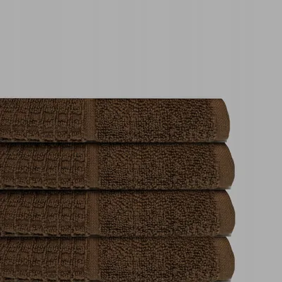 Produktbild von Vital Home FARO Saunatuch Waffelstruktur 420g/m² Braun 100x180cm