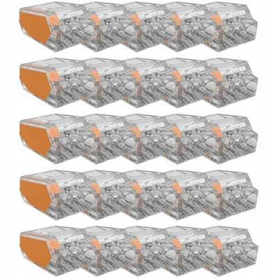 Zdjęcie produktu dla 25x szybkozłącze do kabli stałych 3x0,5-2,5mm² EDO203 EDO Technic