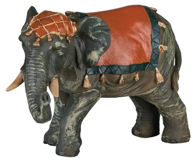 Image de Figurine d'éléphant pour décoration de crèche