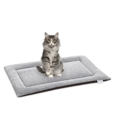 Produktbild von Navaris Katzenbett Katzenkissen Decke für Reisen - Bett Liegedecke für Katzen - Katzenmatte Katzendecke Kissen Reisedecke - waschbar