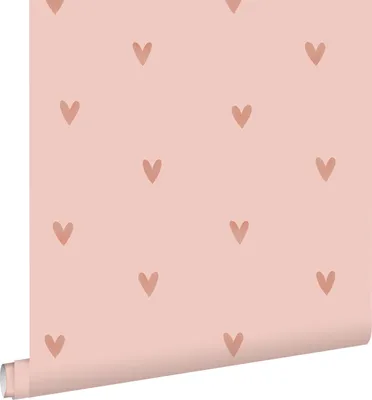 Produktbild von ESTAhome Tapete Herzchen Rosa 53 cm x 10.05 m