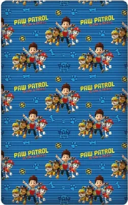 Zdjęcie produktu dla Prześcieradło Paw Patrol - 100% bawełna do łóżeczka 200 x 90 cm
