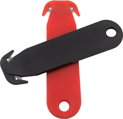 Zdjęcie produktu dla Czarny Nóż do Otwierania Pudełek - Ergonomiczny i Bezpieczny KP35370