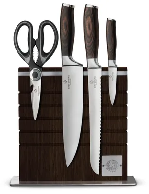 Produktbild von Chef Cuisine Messer Set Pakkaholz, 5-tlg.