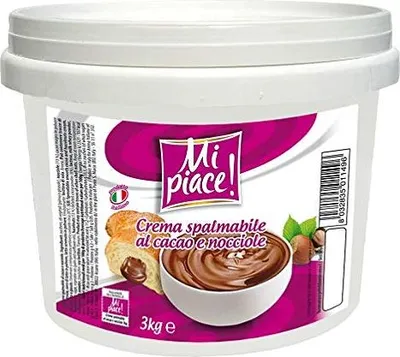 Produktbild von Mi Piace Crema alla nocciola Haselnussschokolade 3 Kg Brotaufstrich Aufstrich