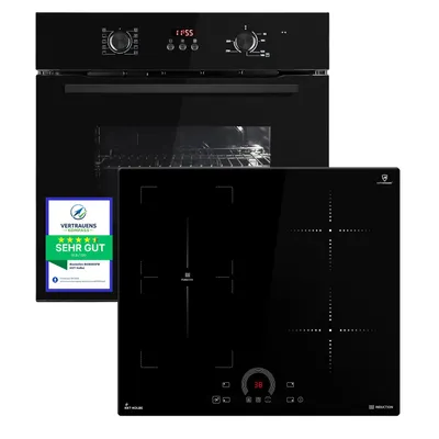 Image de Cuisinière: 60cm Four encastrable BO8005FB + 59cm Plaque Induction IH85900RL