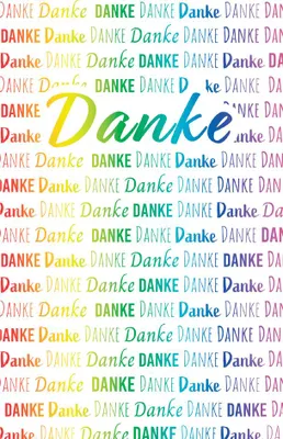 Produktbild von SUSY CARD Grußkarte "Danke Rainbow"