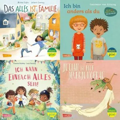 Produktbild von Maxi-Pixi-4er-Set 107: Du, ich und wir (4x1 Exemplar)