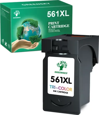 Produktbild von Greensky Tintenpatronen kompatibel für Canon CL-561 CL-561XL für Canon Pixma TS5350 TS7450 TS7451 TS5352 TS5351 TS5353, 1x Dreifarbig