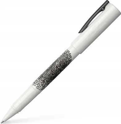 Image de Roller à encre FABER CASTELL WRITink blanc