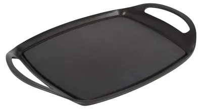 Bügeleisen, Aluminium, Schwarz, 36,2 x 22,7 x 3,75 cm