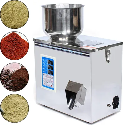 Obrázek produktu pro Automatický plnící stroj na malé granule Čaj 1-50 g Koření Komerční kvantitativní plnící stroj Plnící stroj pro domácnost