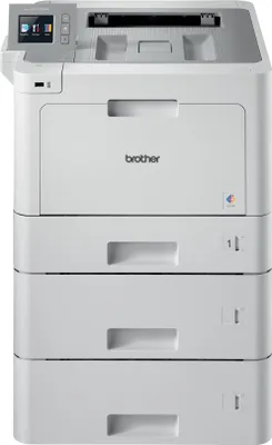 Produktbild von Brother HL-L9310CDWTT - Drucker - Farbe - Duplex - Laser - A4/Legal - 2400 x 600 dpi - bis zu 31 Seiten/Min. (einfarbig)/ bis zu 31 Seiten/Min. (Farbe) - Kapazität: 1300 Blätter - USB 2.0, Gigabit LAN, Wi-Fi(n), USB-Host, NFC - mit Brother PRINT AirBag für