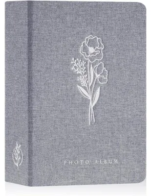 Zdjęcie produktu dla Album fotograficzne 13x18 cm, 200 zdjęć, szara okładka z płótna, album wkładkowy, format pionowy