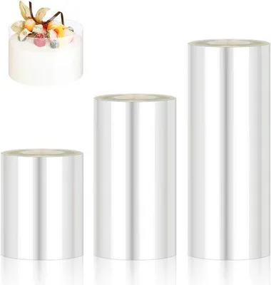 Productafbeelding van Transparante Taartkraag voor Perfecte Taartdecoratie