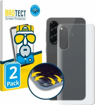 Produktbild von 2x BROTECT Fullscreen Schutzfolie für Samsung Galaxy A56 5G (Rückseite) Displayschutz Folie Fullcover Matt Entspiegelungsfolie