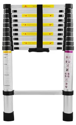 Productafbeelding van Telescopische Ladder 3,2 m Aluminium Multifunctioneel