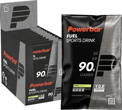 Produktbild von POWERBAR Kohlenhydratgetränk Fuel 90 Lemon High Carb Sports Drink 10 x 94 g