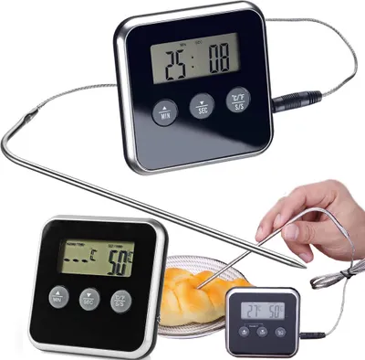 Obrázok produktu pre Verk 07209 Teplomer do mäsa digitálny + sonda