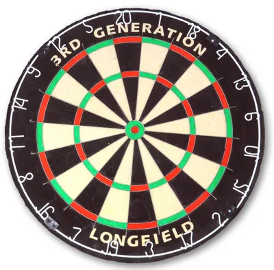 Produktbild von Longfield Games Dartboard Bristle 3rd Generation - Turnier Dartscheibe - Sisal