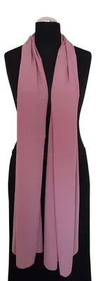 Produktbild von Chiffon Schal Stola Lila 70x200 ,Tesettür Sal,Hijab,Abendkleid,Halstuch